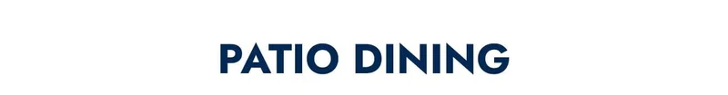 Patio Dining