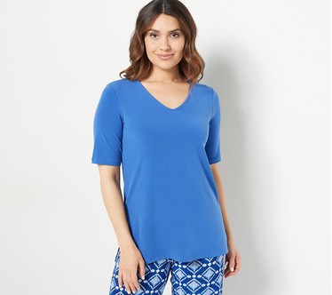 Susan Graver Modern Essentials Regular Liquid Knit Tunic