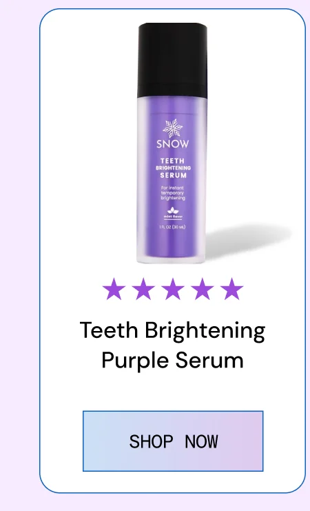 Teeth Brightening Purple Serum