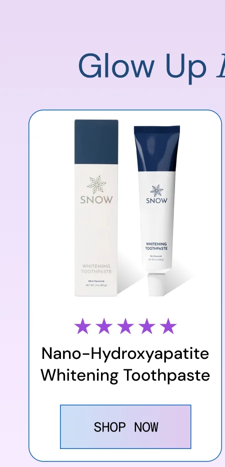 Nano-Hydroxyapatite Whitening Toothpaste