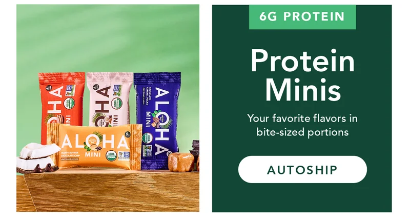 Add mini protein bars to your autoship!