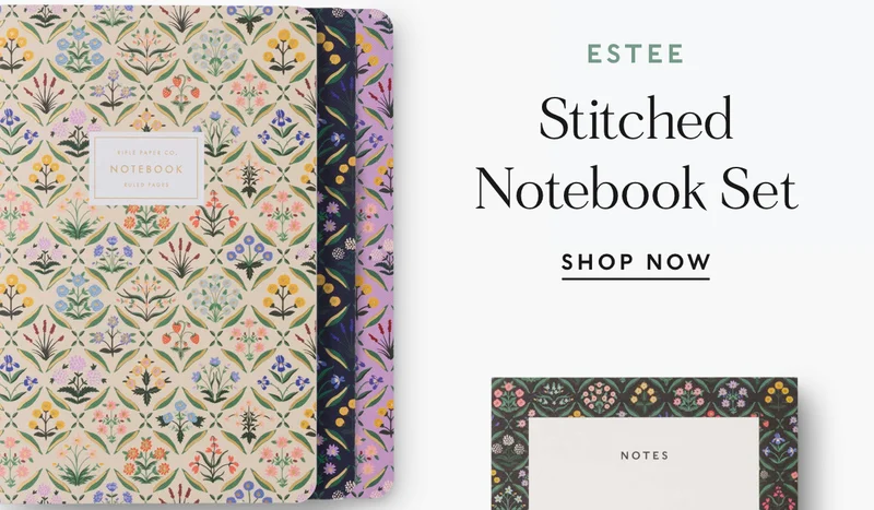 Shop Stitched Notebook Set