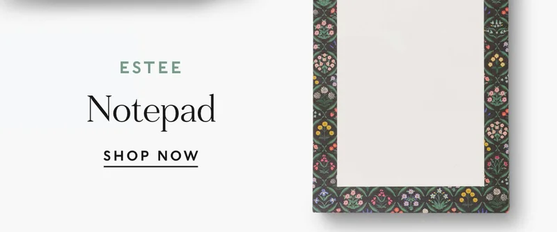 Shop Estee Blank Notepad