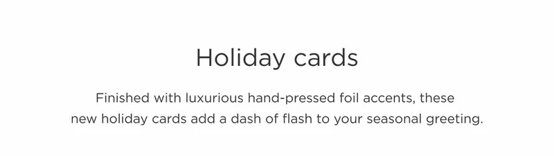 Holiday Cards