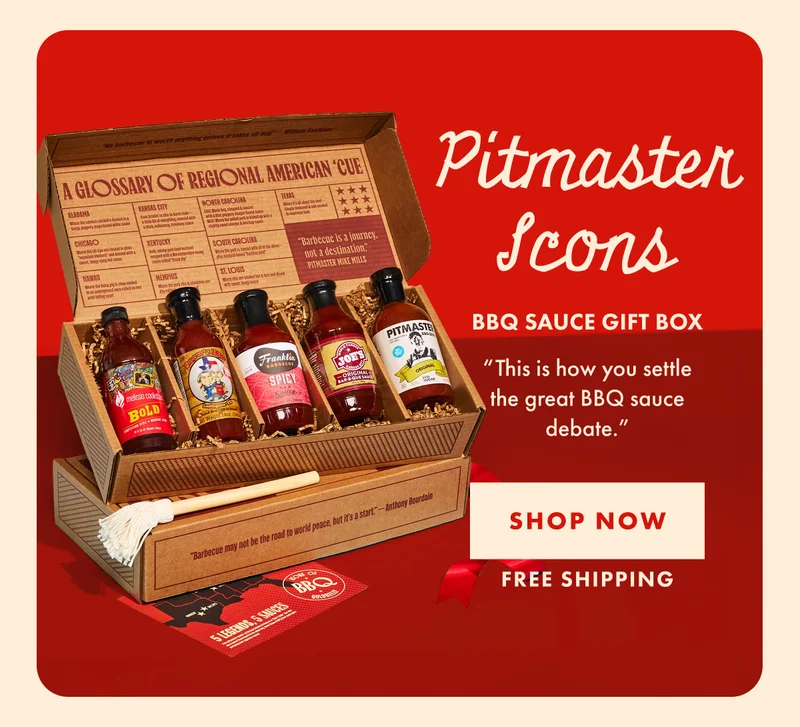 Pitmaster Icons BBQ Sauce Gift Box