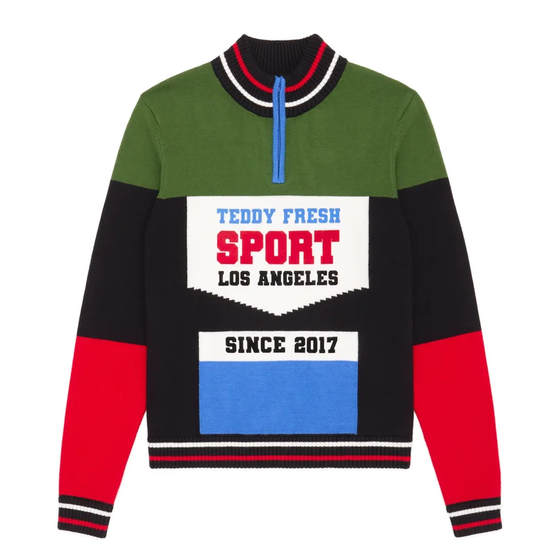 Image of Bike Jersey Zip Sweater