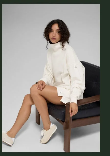 Hazy Mock Neck