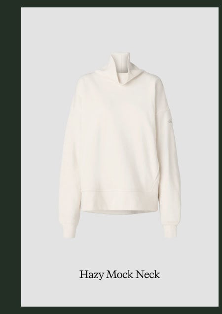 Hazy Mock Neck