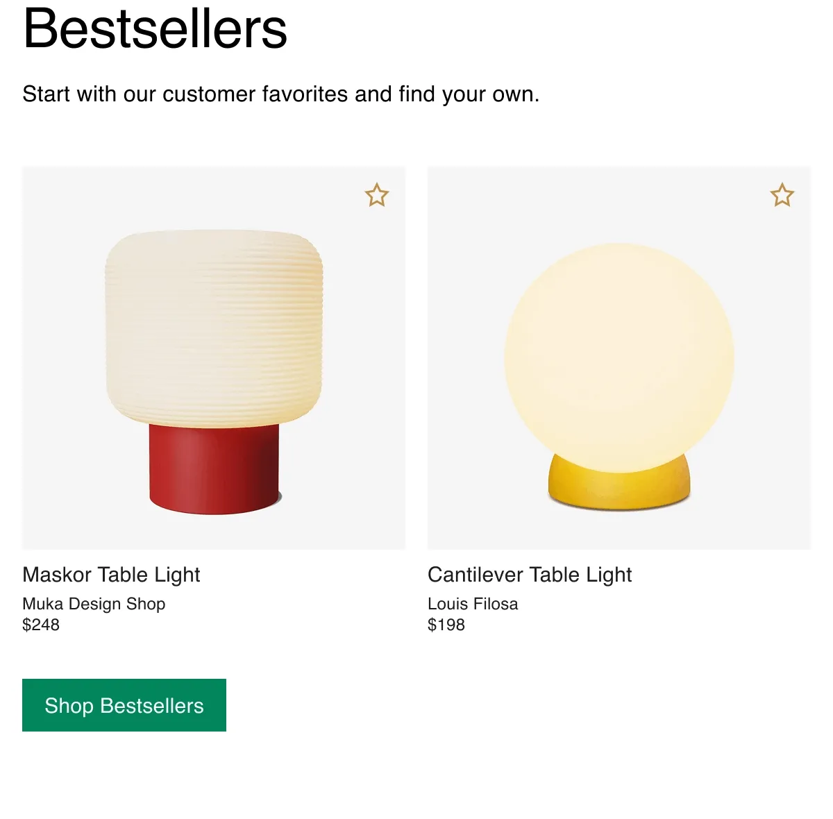 Bestsellers