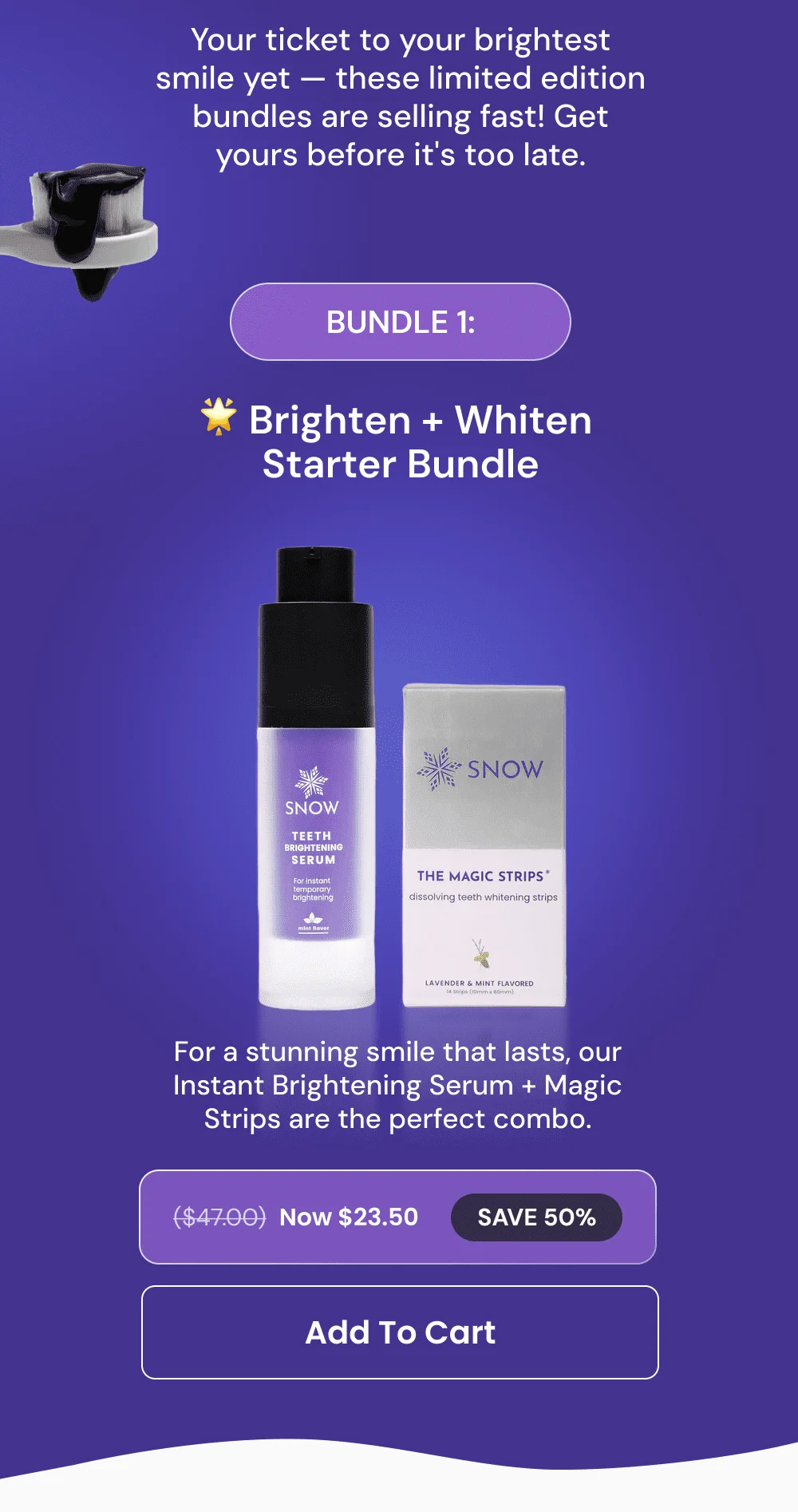 Brighten + Whiten Starter Bundle [ADD TO CART]