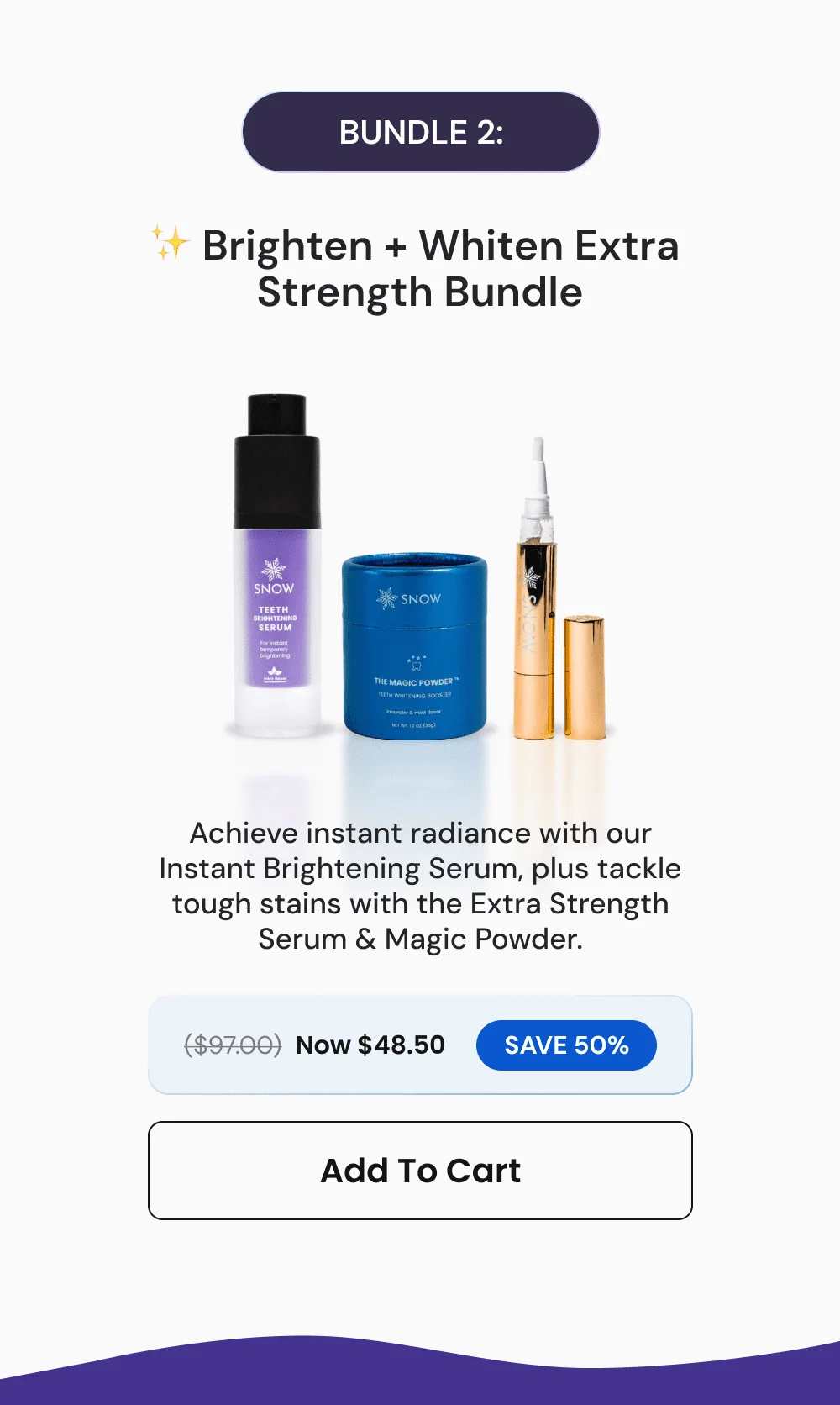 Brighten + Whiten Extra Strength Bundle [ADD TO CART]