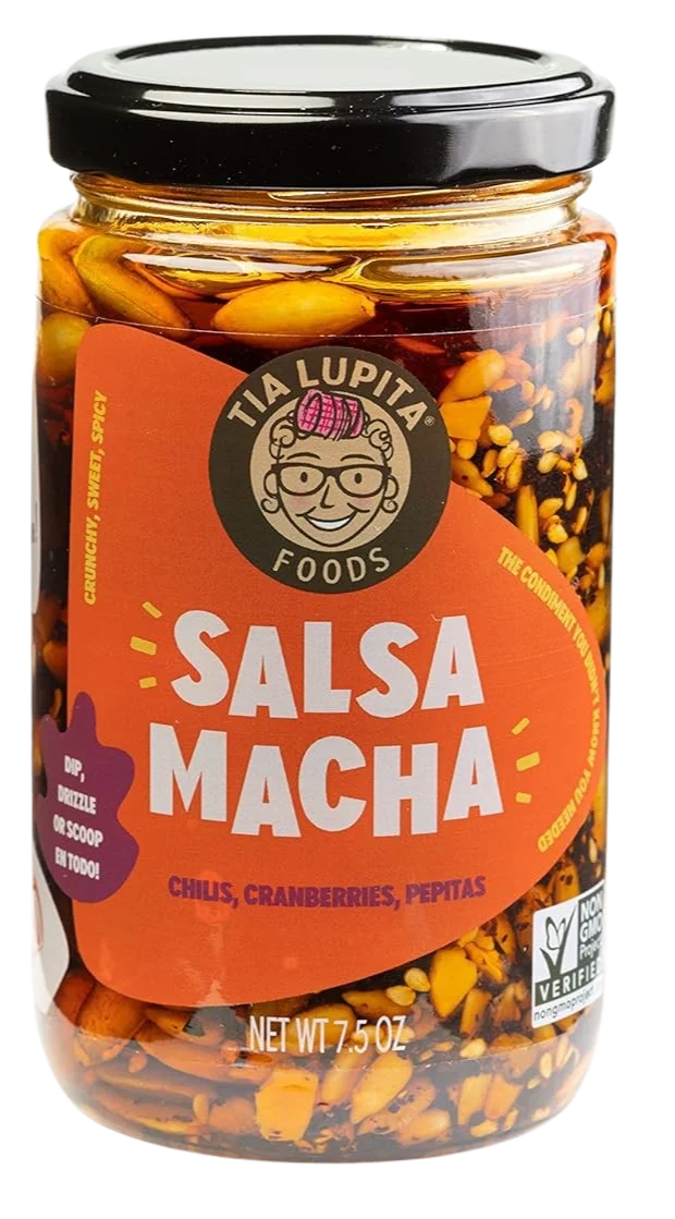 Image of Tia Lupita Salsa Macha Chile Cranberries Pepitas