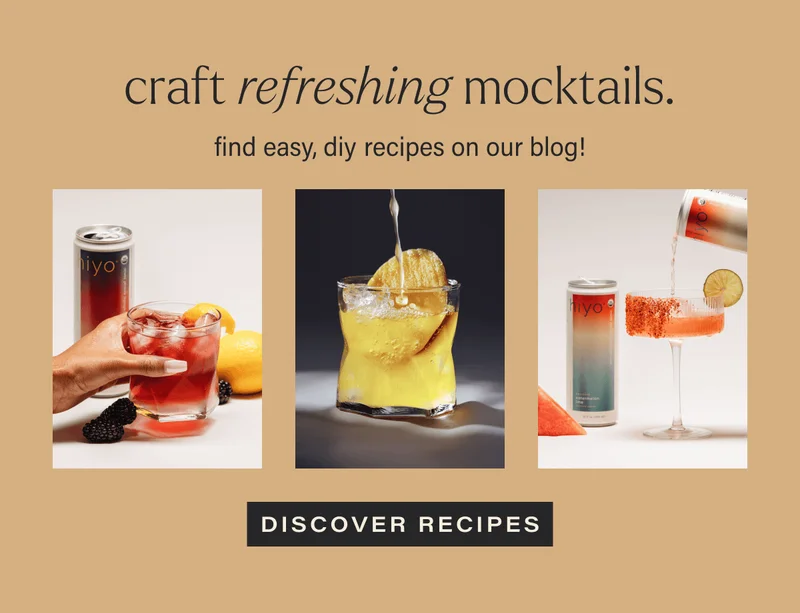 craft refreshing mocktails.  find easy, diy recipes on our blog!  CTA: discover recipes