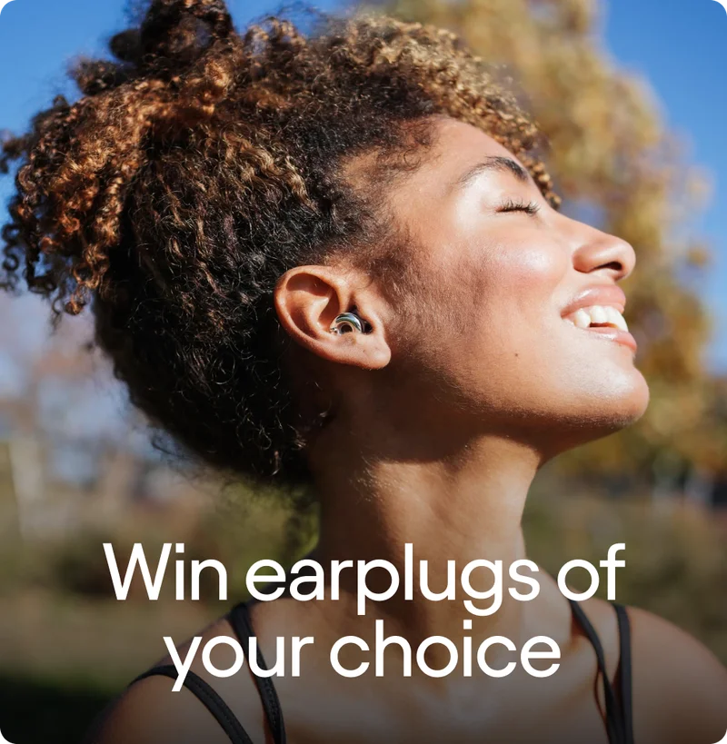Win earplugs of your choice