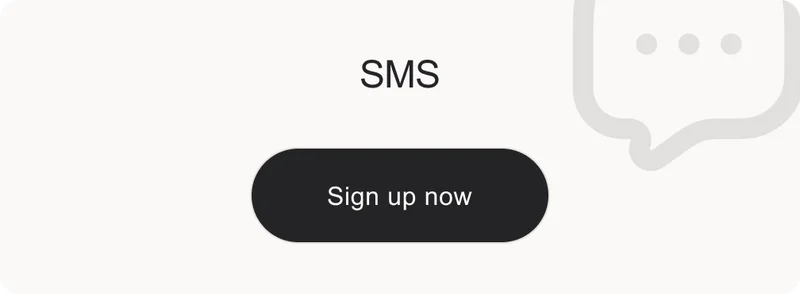 SMS Sign up