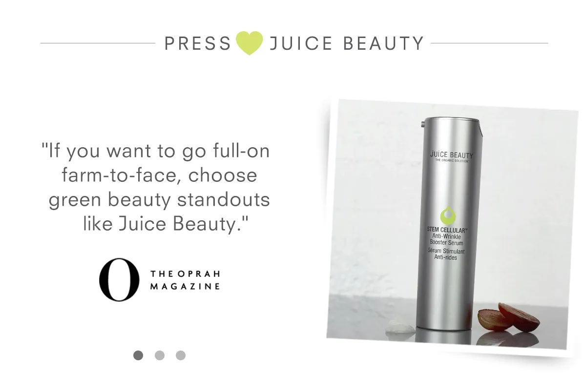 Press 💚 Juice Beauty