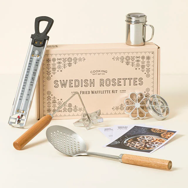 Swedish Rosette Waffle Kit