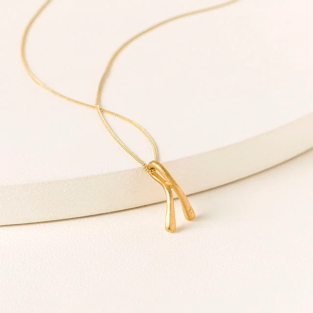 Wishbone Necklace