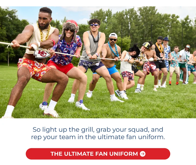THE ULTIMATE FAN UNIFORM