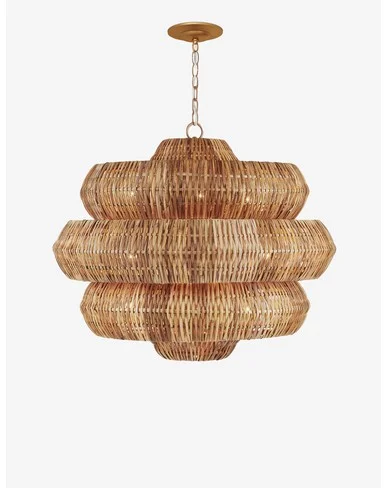 Katriel Chandelier - Natural / 30"Dia
