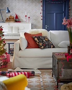 IKEA Scandinavian traditional room setting