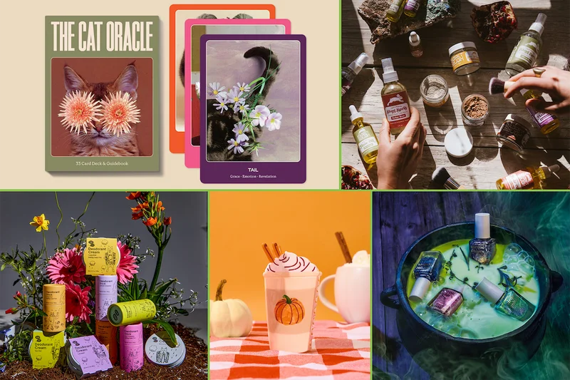 A collection of items from each participating brand