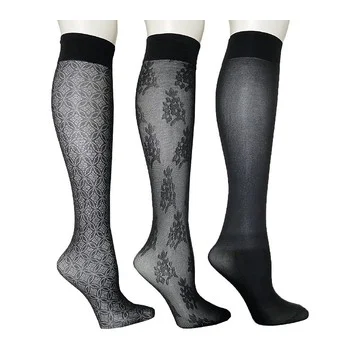 Envy Legwear Ladies' Set of 3 Luxury Trouser Socks
