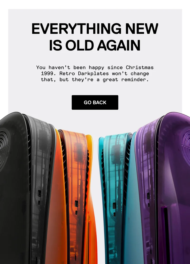 Buy Retro Darkplates