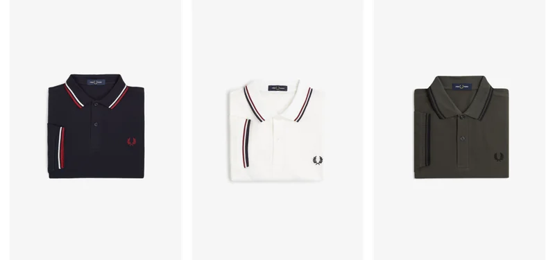 Best selling Fred Perry Shirts in Milan