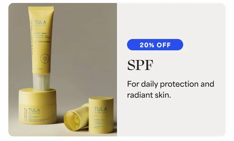SPF For daily protection and radiant skin.