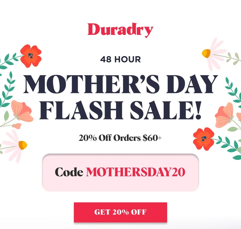 Mother’s Day Flash Sale!