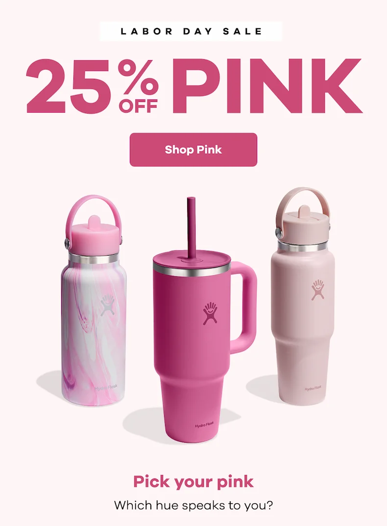 LABOR DAY SALE 25% OFF PINK | Shop Pink