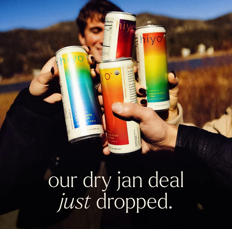 our dry jan deal just dropped.