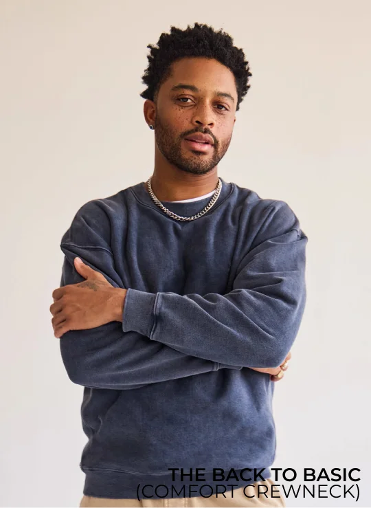 Comfort Crewneck: The Back To Basic