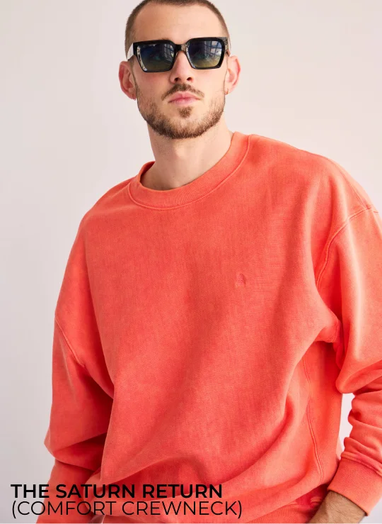 Comfort Crewneck: The Saturn Return
