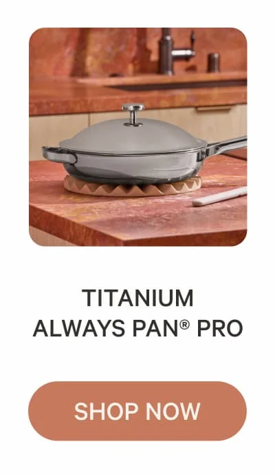 Titanium Always Pan® Pro | Shop Now