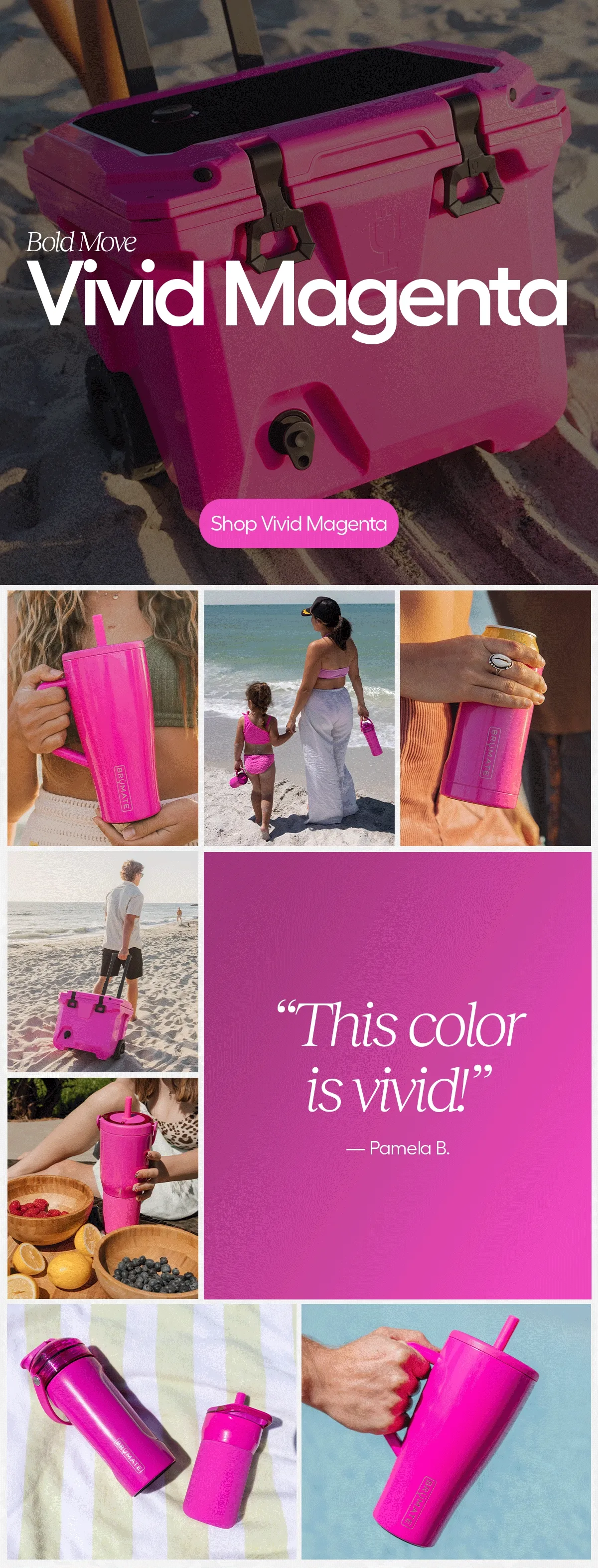 Bold Move, Vivid Magenta - Shop Vivid Magenta