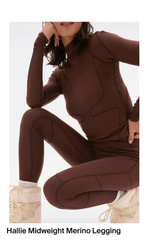 Hallie Midweight Merino Leggin