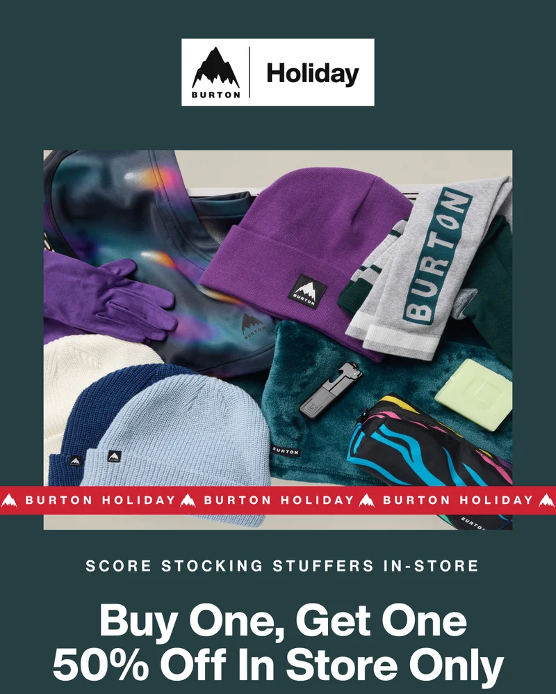 BOGO 50% Off Stocking Stuffers in Flagship Store Only - Find a Store
