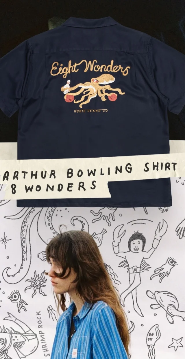 Arthur Bowling Shirt 8 Wonders