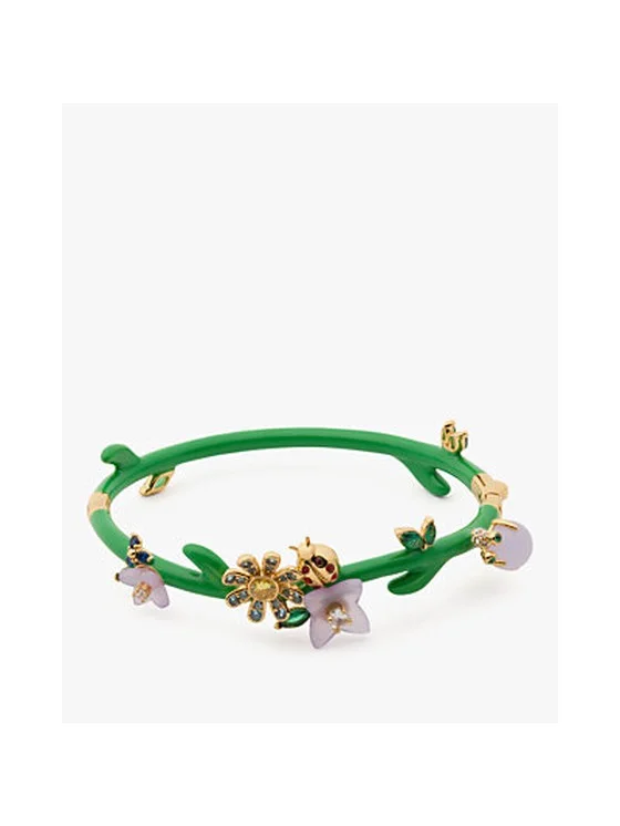 Garden Friends Hinged Bangle