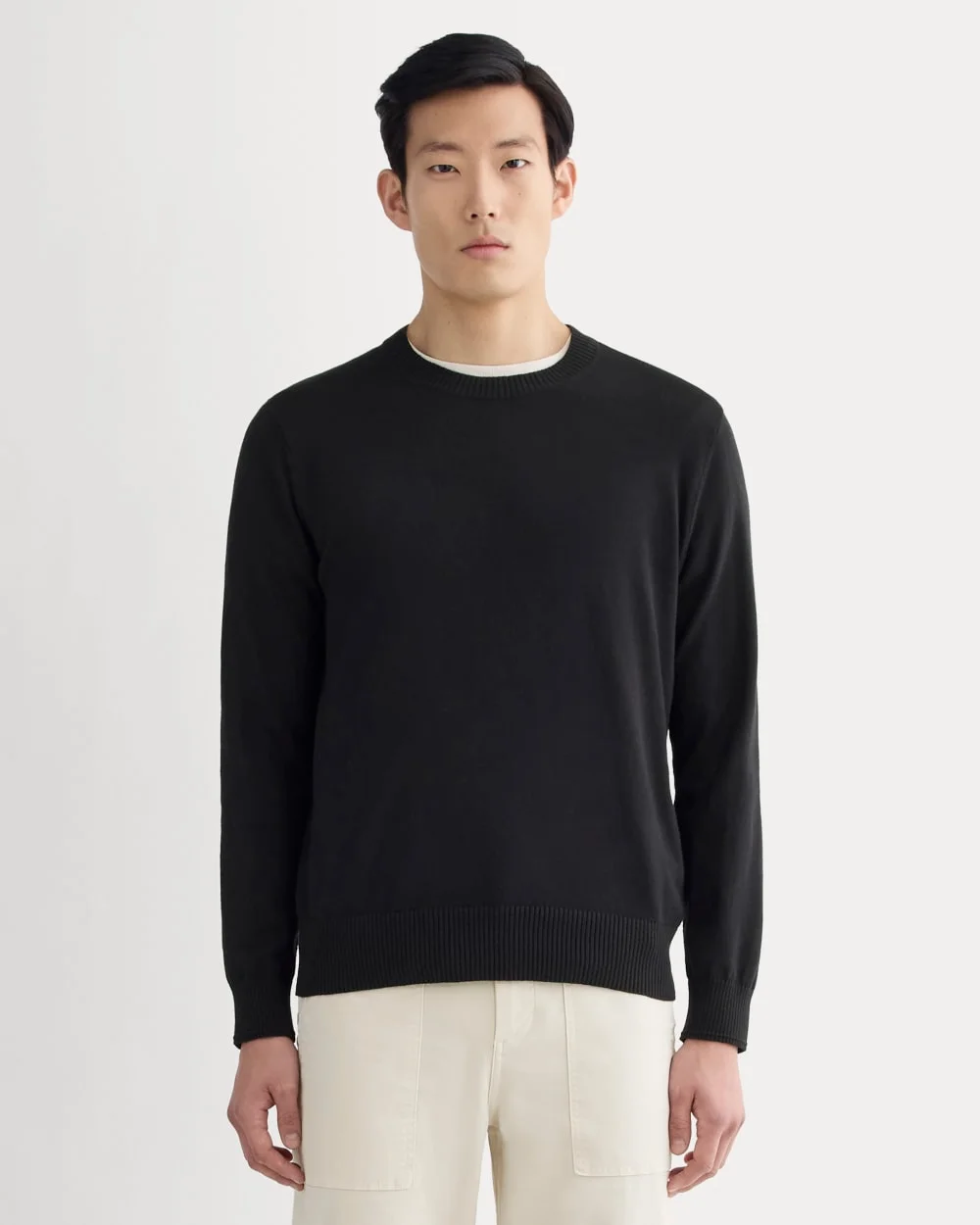Image of The No-Sweat Sweater | Uniform | Black
