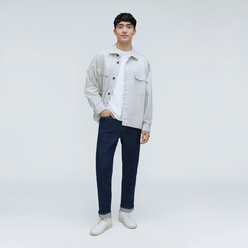 Image of The Selvedge Straight Fit Jean | Indigo Rinse