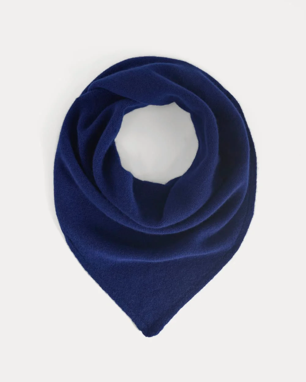 Image of Cashmere Lovergirl Large Kerchief | Cobalt