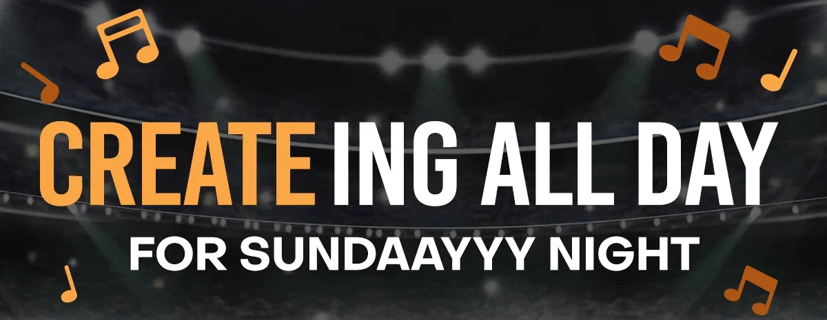 "CREATing All Day for Sunday Night"