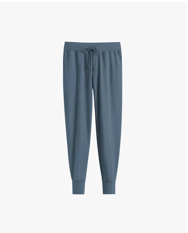 French Terry Tapered Lounge Pant Indigo