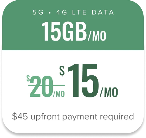 15GB/mo