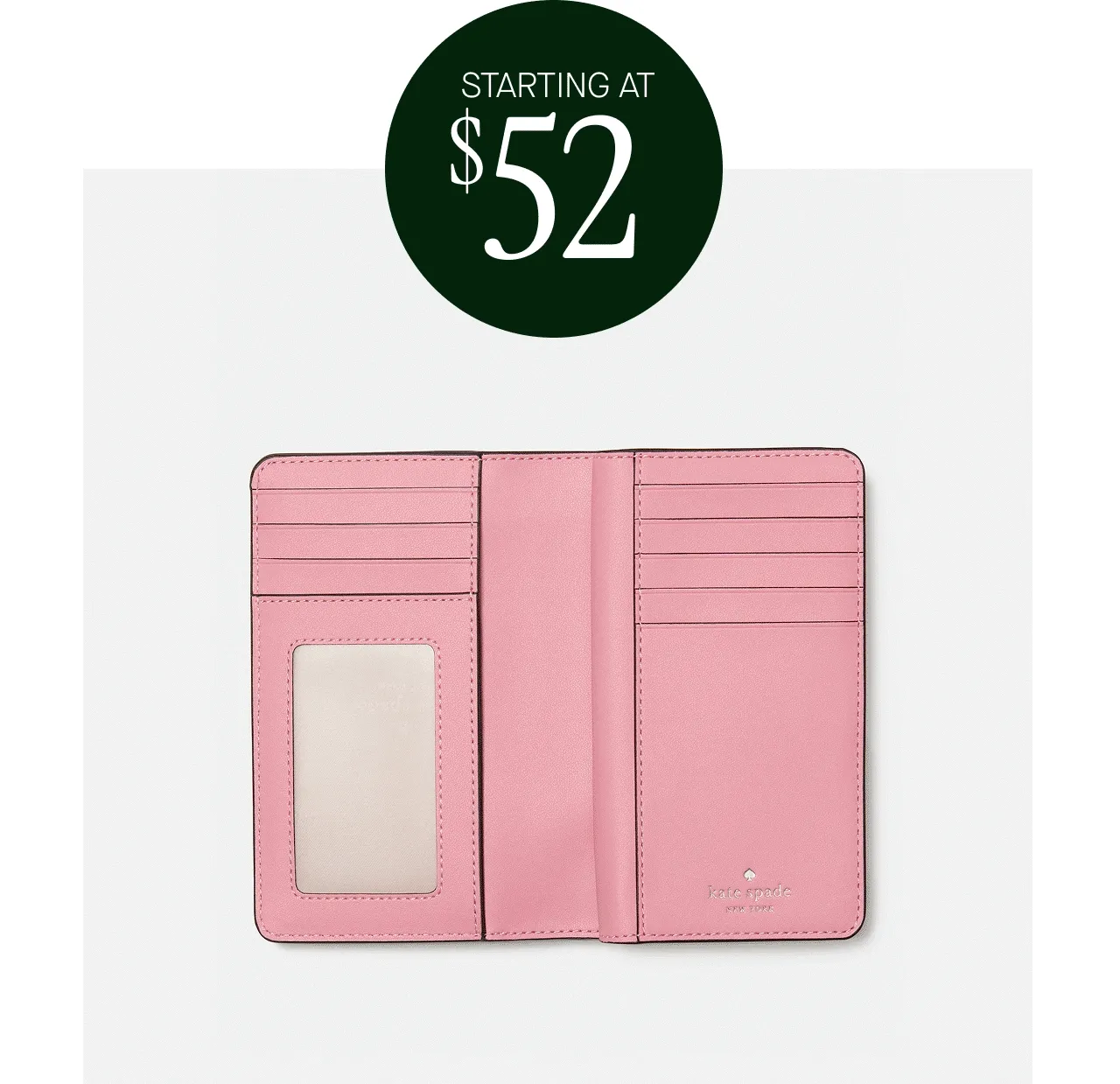 STARTING AT $52