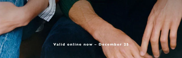 Valid online now - December 25