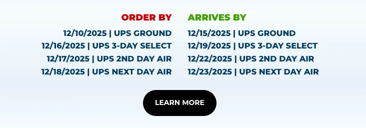 Heelys 2025 Holiday Shipping Deadlines